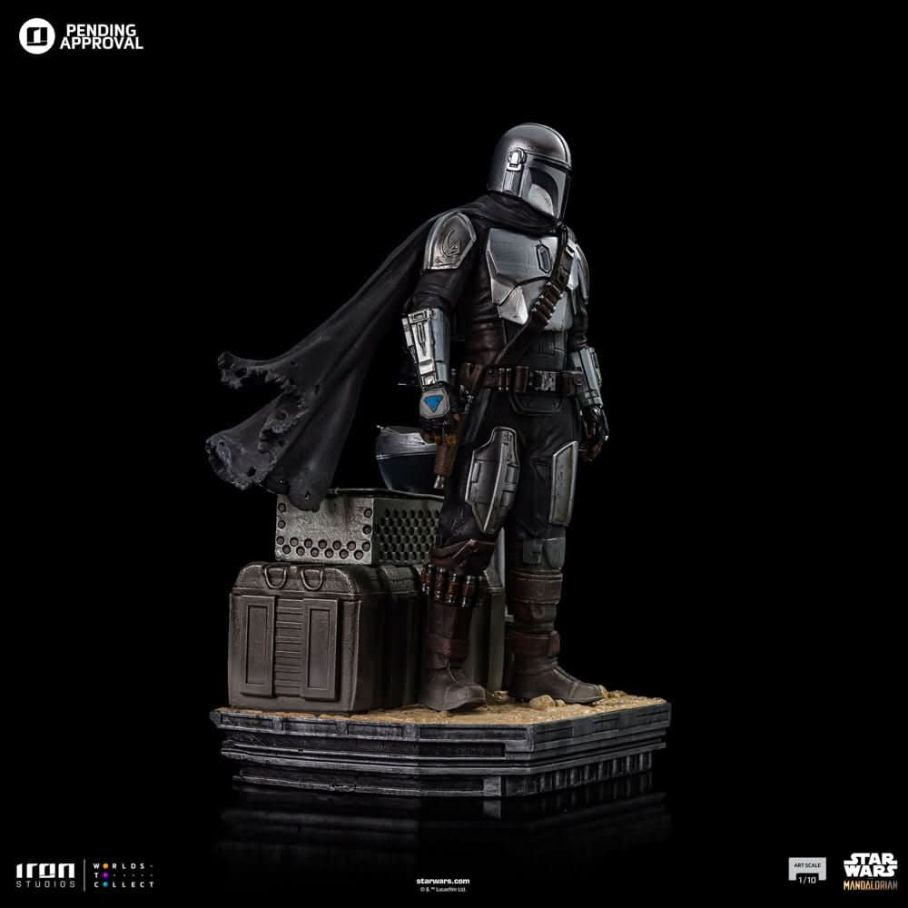 Statue Din Djarin and Din Grogu - The Mandalorian - Art Scale 1/10 - Iron Studios