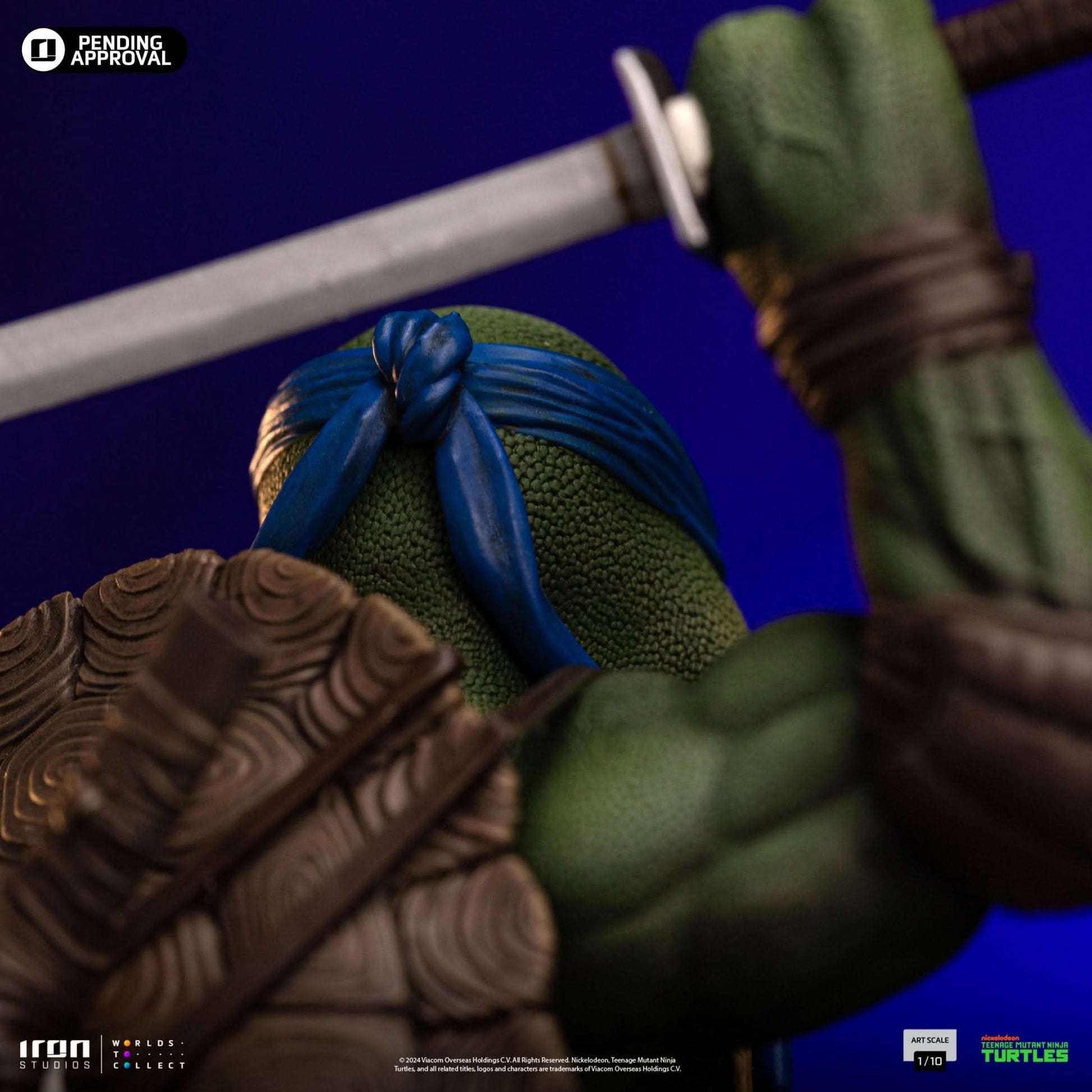 Digital Pre - Order - Statue Leonardo - TMNT Movie - Art Scale 1/10 - Iron Studios