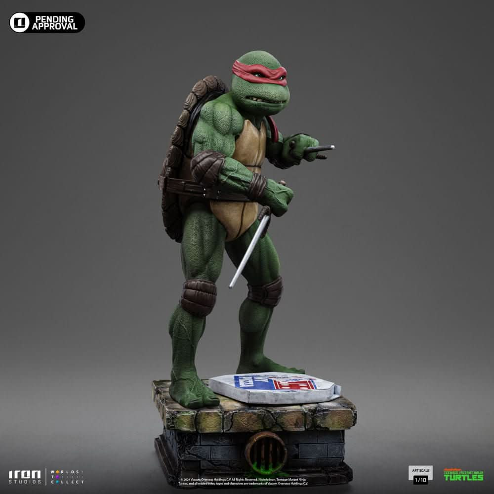 Digital Pre - Order - Statue Raphael - TMNT Movie - Art Scale 1/10 - Iron Studios