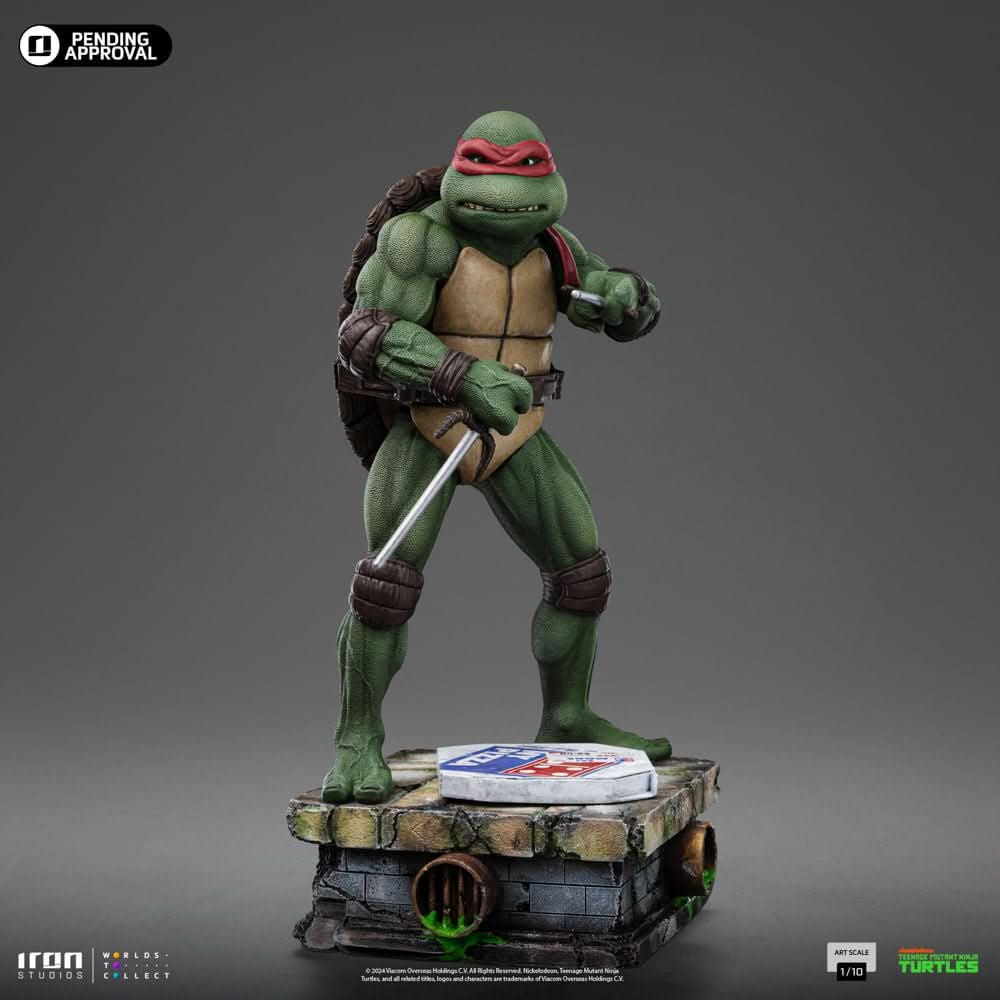 Digital Pre - Order - Statue Raphael - TMNT Movie - Art Scale 1/10 - Iron Studios