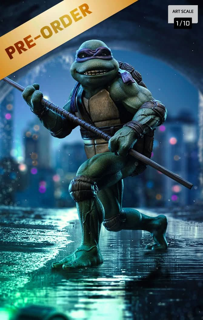 Digital Pre - Order - Statue Donatello - TMNT Movie - Art Scale 1/10 - Iron Studios