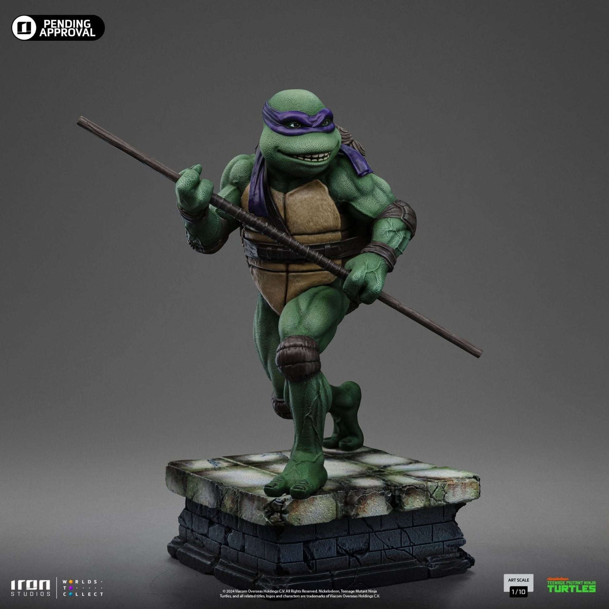 Digital Pre - Order - Statue Donatello - TMNT Movie - Art Scale 1/10 - Iron Studios