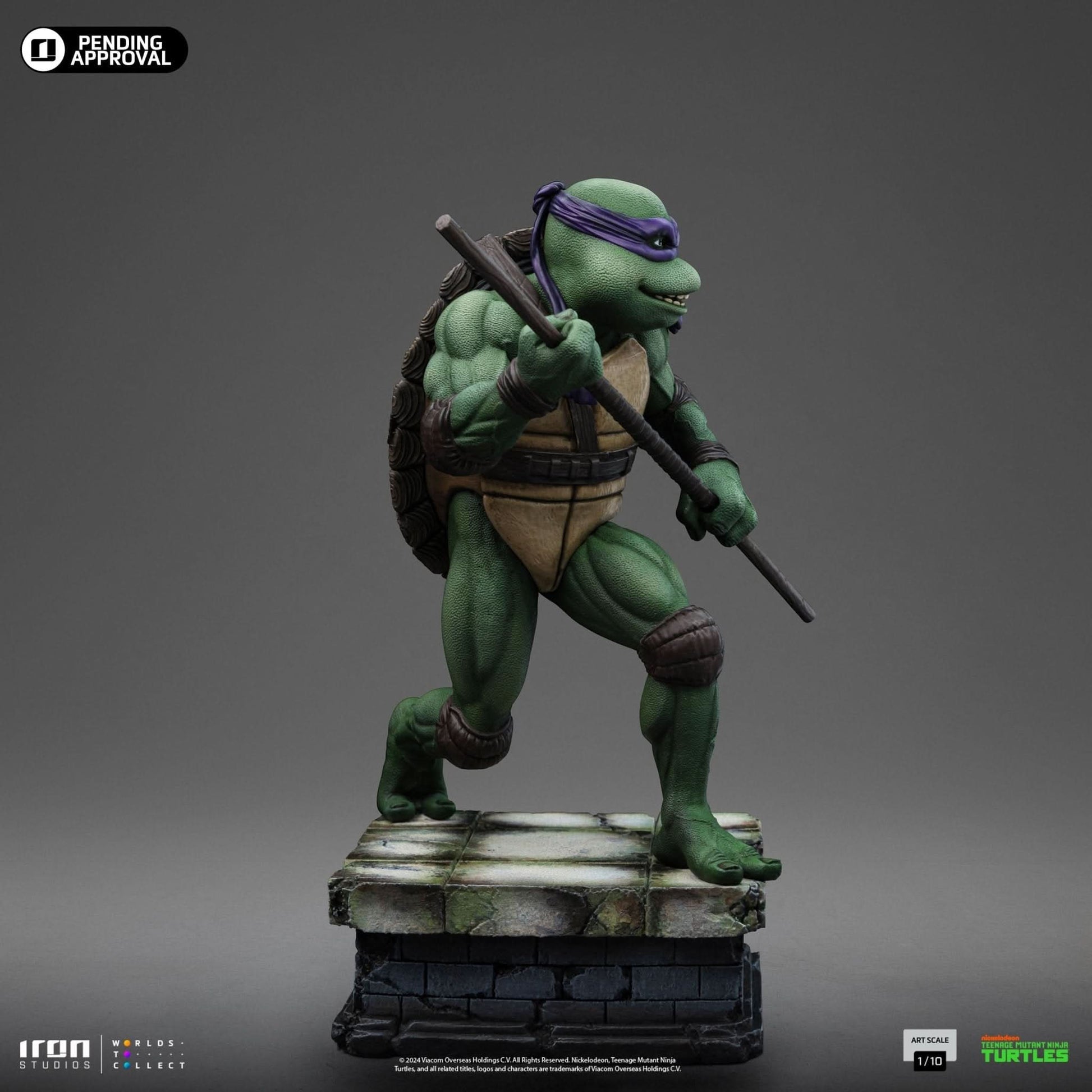 Digital Pre - Order - Statue Donatello - TMNT Movie - Art Scale 1/10 - Iron Studios