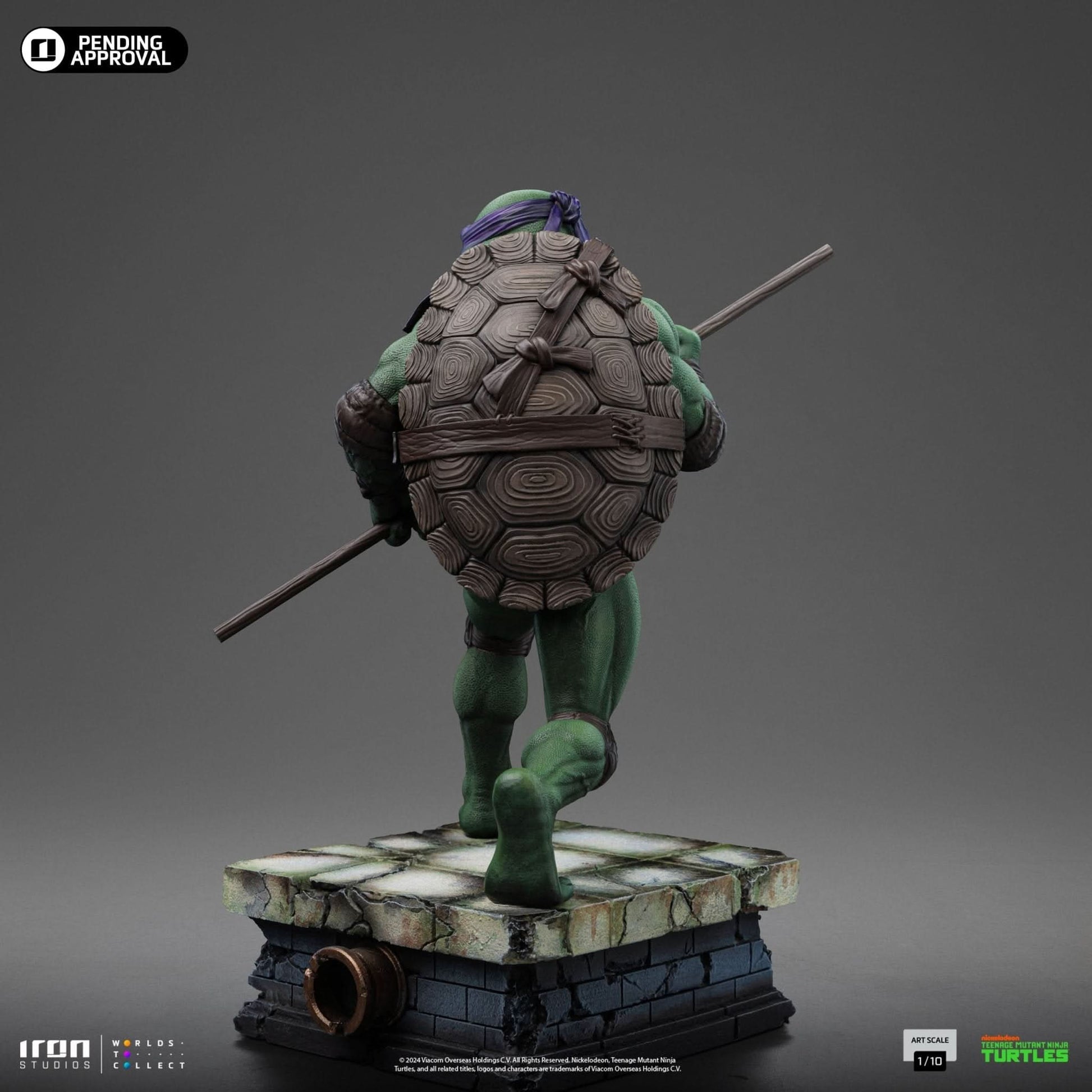 Digital Pre - Order - Statue Donatello - TMNT Movie - Art Scale 1/10 - Iron Studios