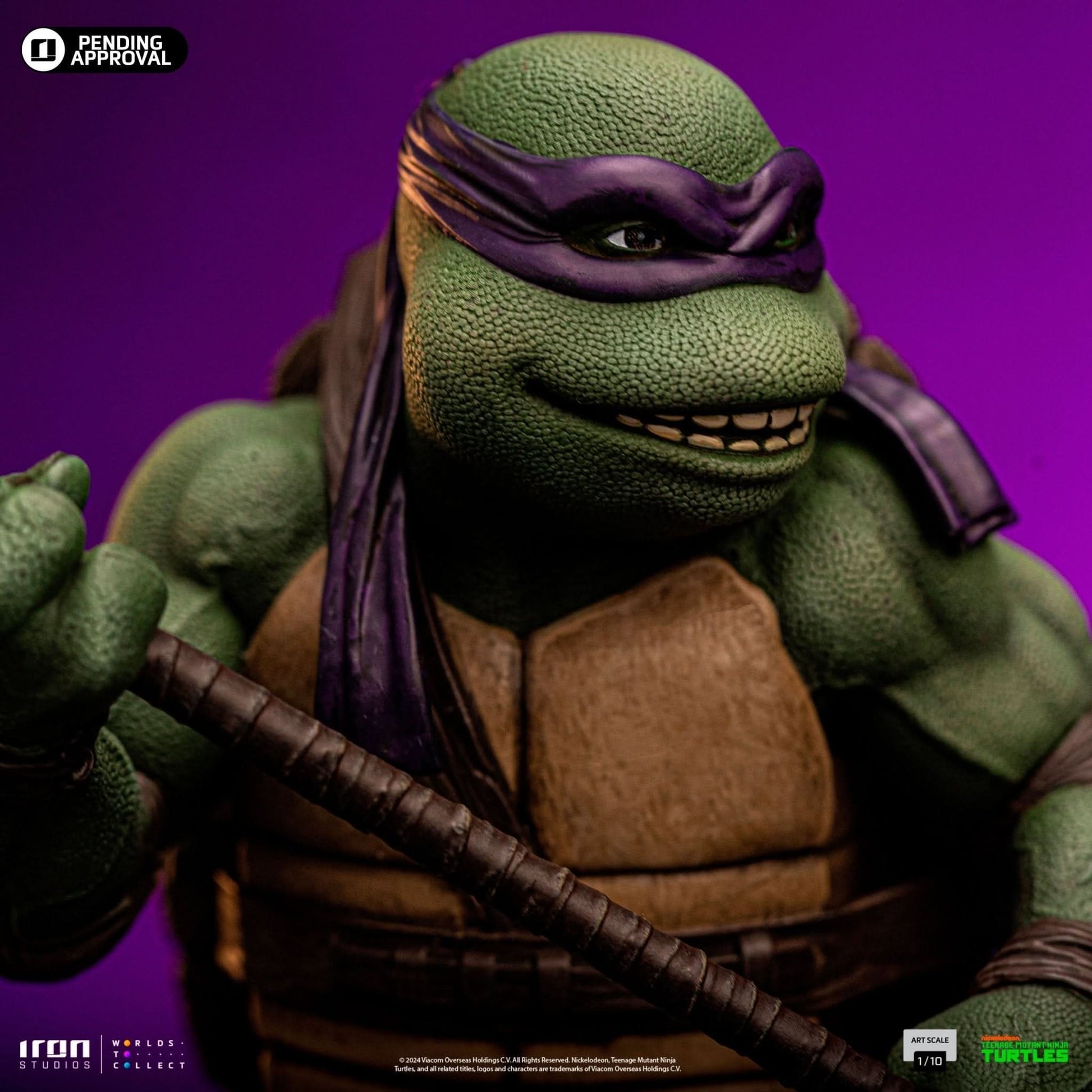 Digital Pre - Order - Statue Donatello - TMNT Movie - Art Scale 1/10 - Iron Studios