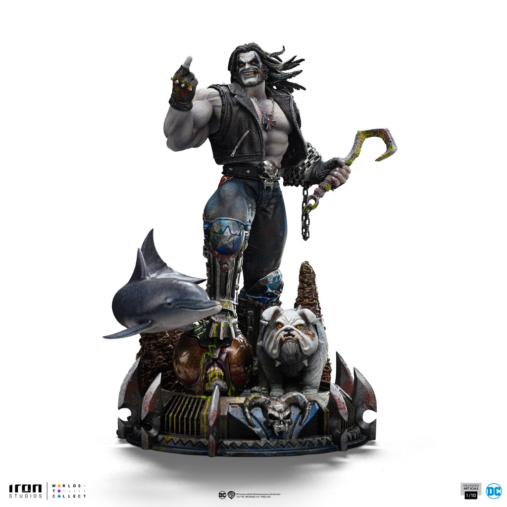 Pre-Order -  Statue Lobo Unleashed - DC Comics - Art Scale 1/10 - Iron Studios