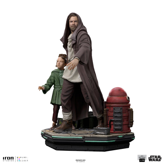 Statue Obi-Wan and Young Leia - Star Wars: Obi-Wan Kenobi Series - Art Scale 1/10 - Iron Studios