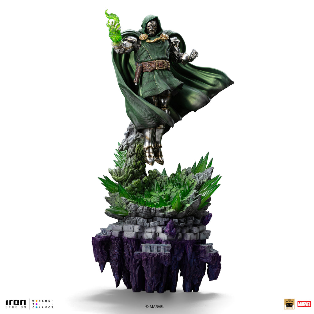 Pre-Order- Statue Doctor Doom Deluxe - Infinity Gauntlet Diorama - BDS Art Scale 1/10 - Iron Studios