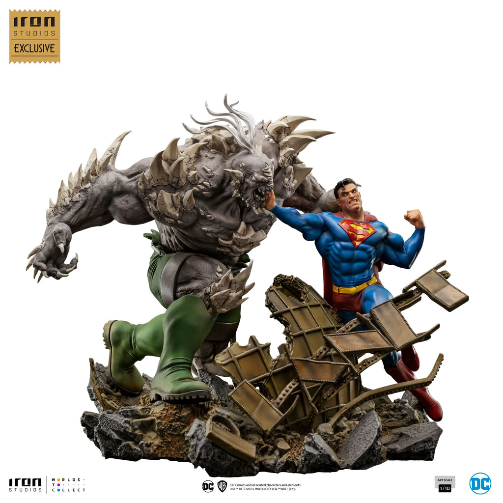 Statue Superman vs Doomsday - DC Comics - Art Scale 1/10 - Iron Studios