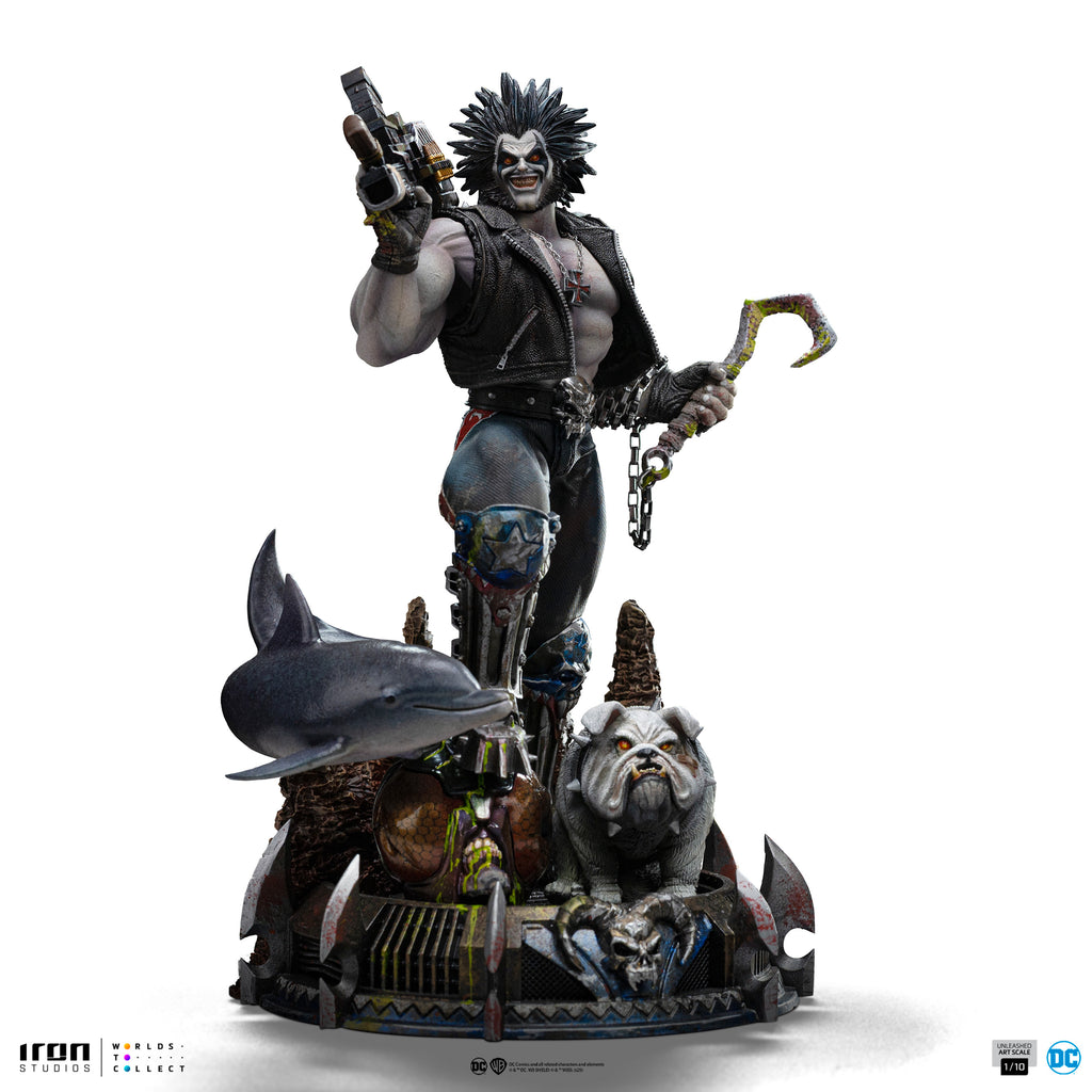 Pre-Order -  Statue Lobo Unleashed - DC Comics - Art Scale 1/10 - Iron Studios