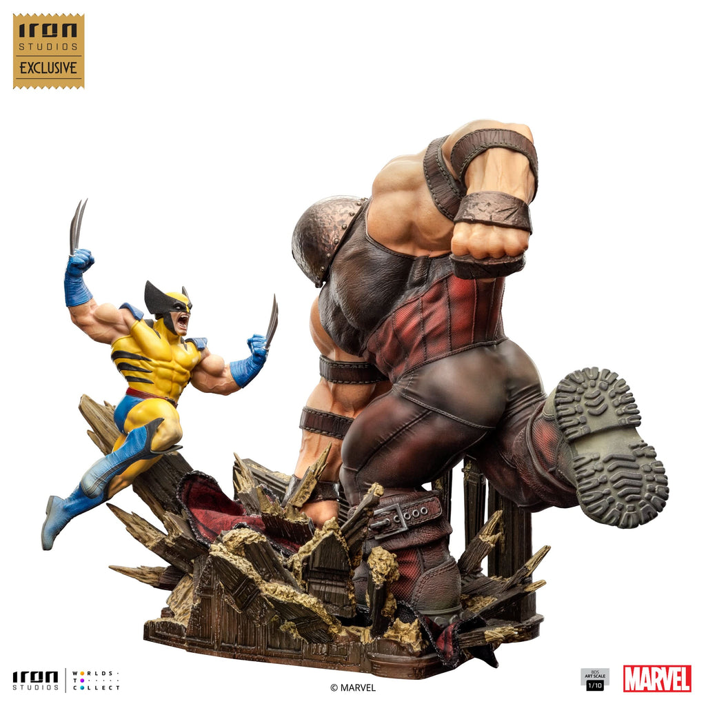 Statue Wolverine vs Juggernaut - X-Men - Art Scale 1/10 - Iron Studios