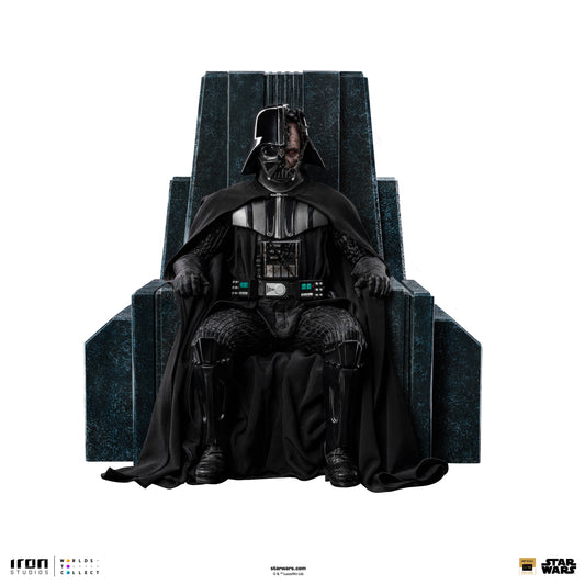 Pre-Order - Statue Darth Vader on Throne - Star Wars: Obi-Wan Kenobi Series - Art Scale 1/10 - Iron Studios