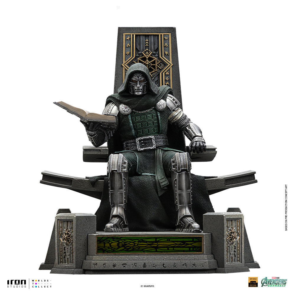 Doctor Doom on Throne, Avengers: Doomsday, Art Scale 1/10 statue by Iron Studios